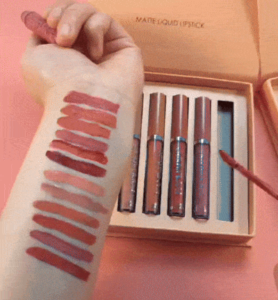 Set de 6 Labiales Líquidos Mate Handaiyan